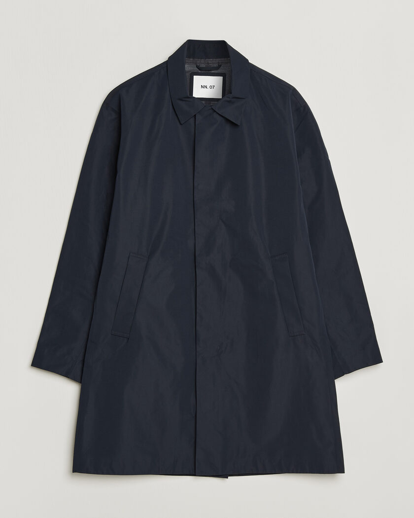 NN07 Steve Technical Coat Deep Navy – Blue
