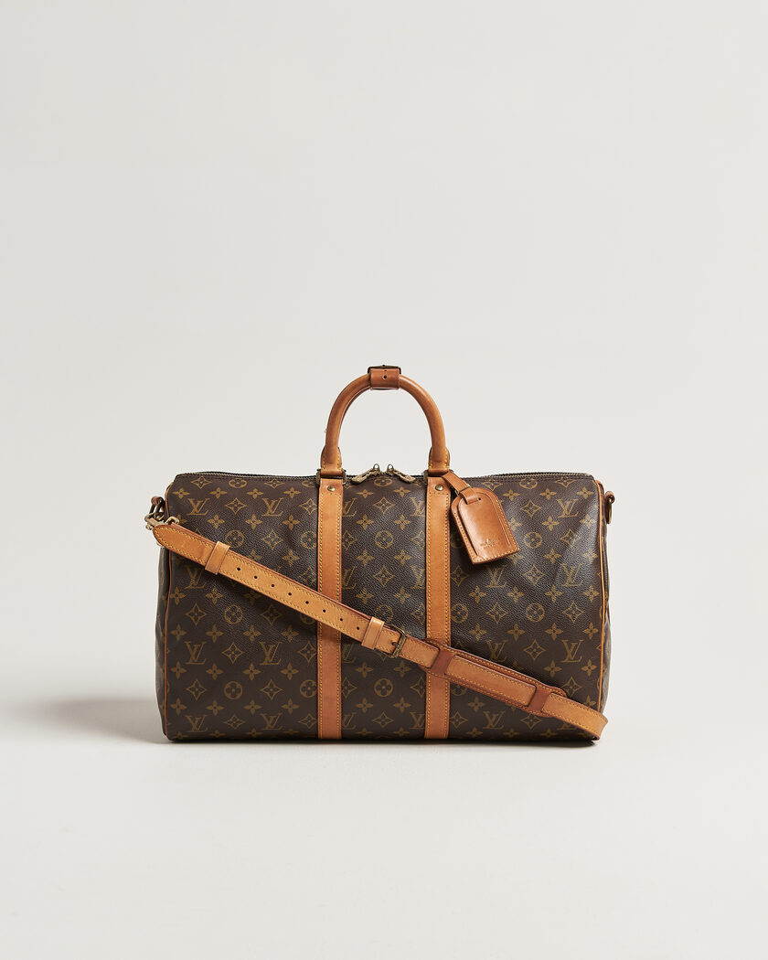 Louis Vuitton Pre-Owned Keepall 45 Bandouliére Monogram – Brown
