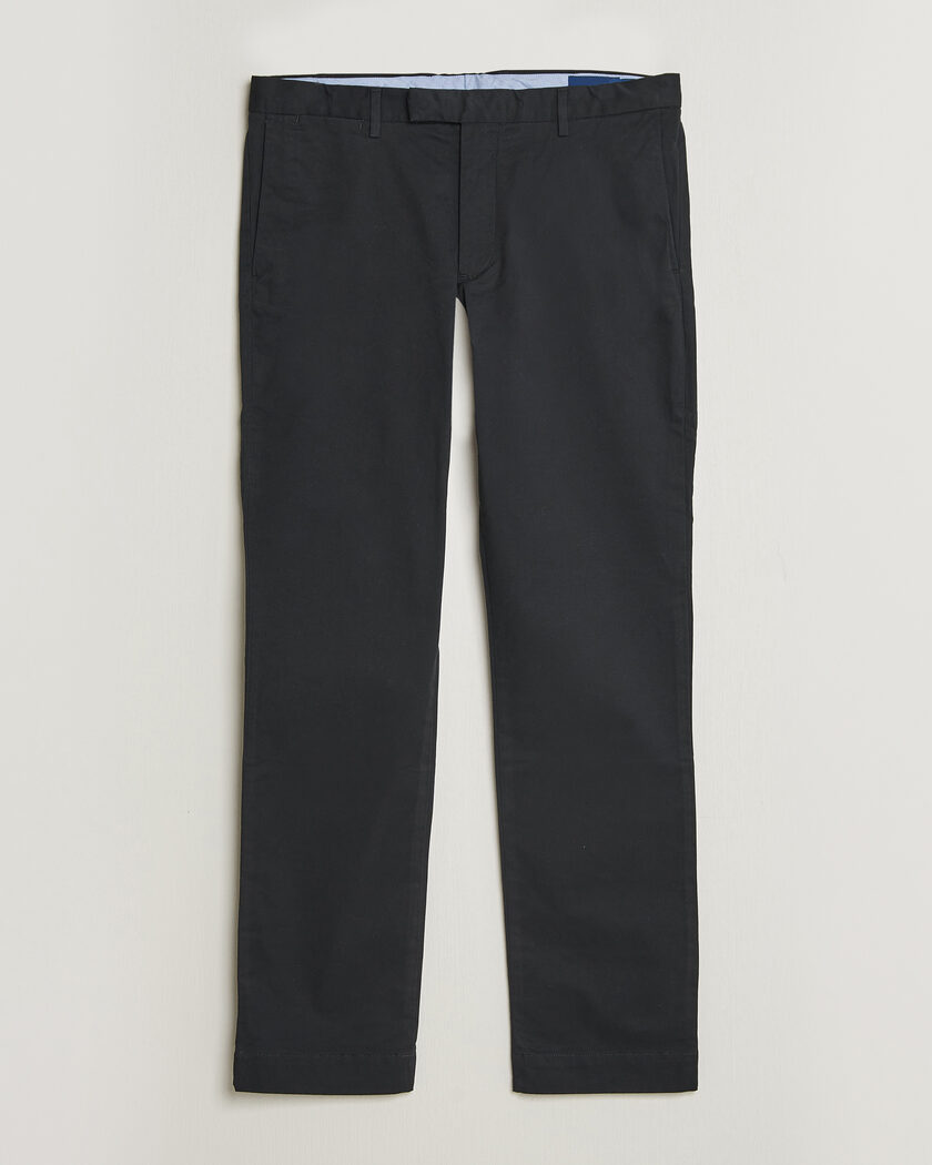 Polo Ralph Lauren Greenwich Slim Fit Stretch Chinos Black – Black
