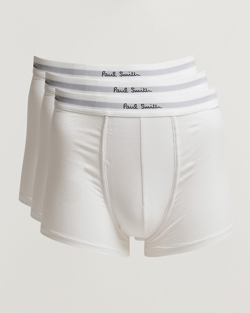 Paul Smith 3-Pack Trunk White – White