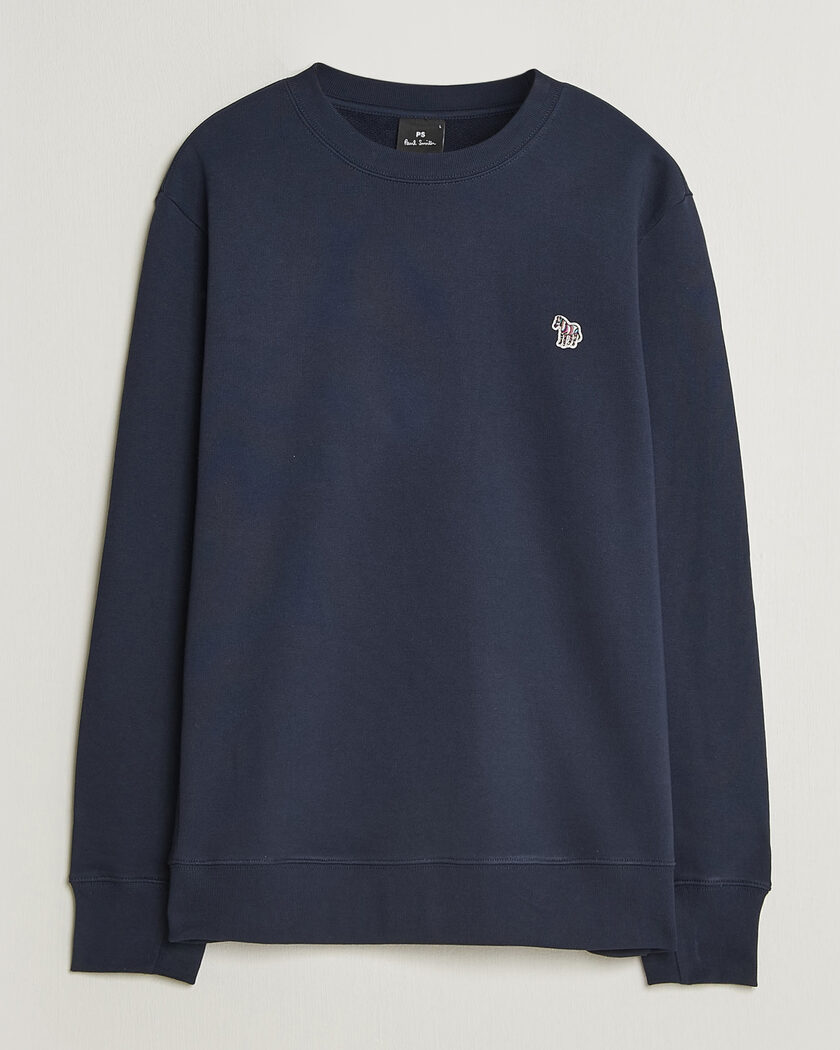 PS Paul Smith Zebra Organic Cotton Sweatshirt Navy – Blue