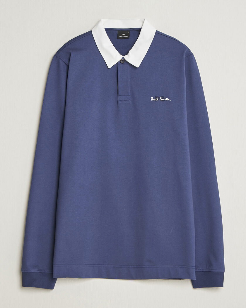 PS Paul Smith Organic Cotton Rugger Blue – Blue
