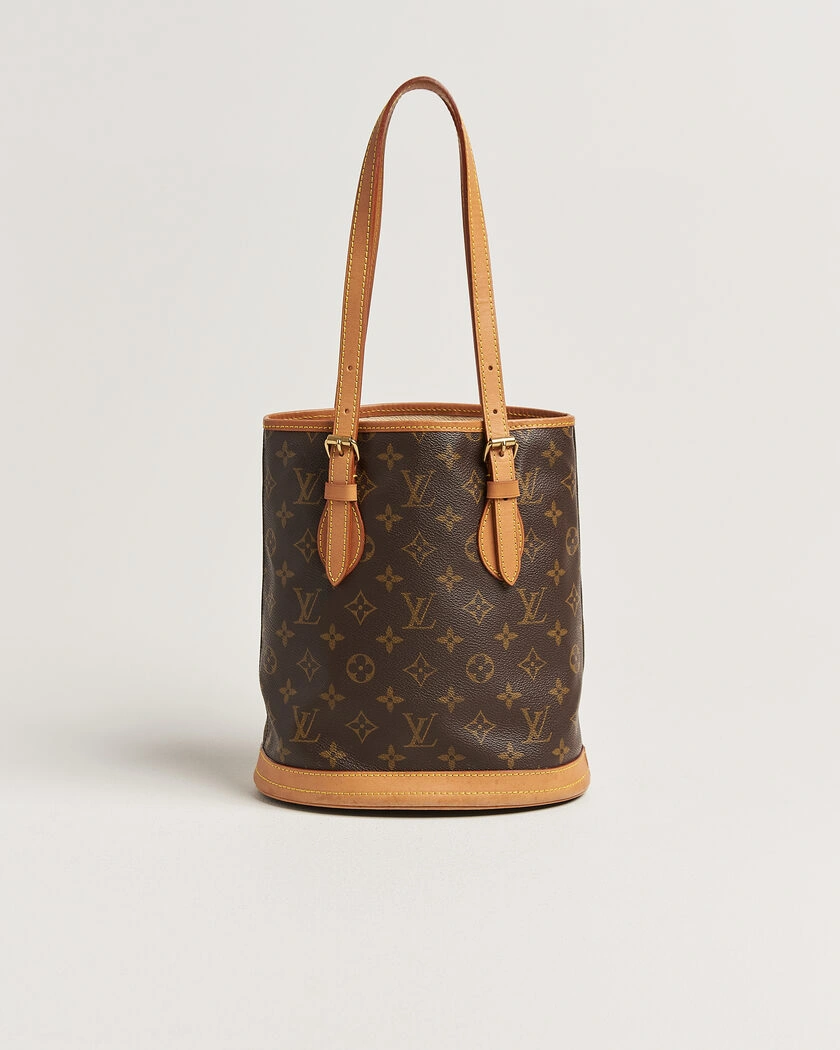 Louis Vuitton Pre-Owned Bucket PM Bag Monogram – Brown
