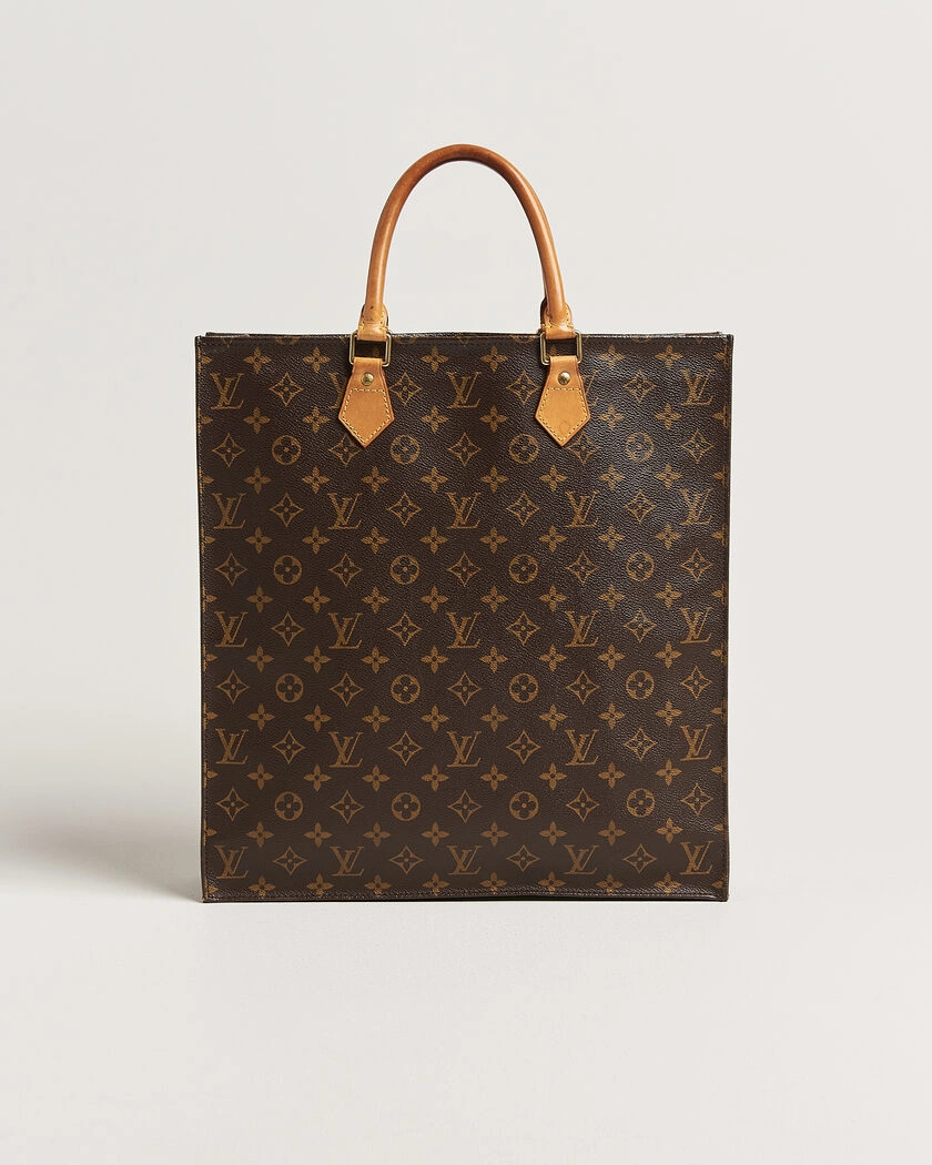Louis Vuitton Pre-Owned Sac Plat Bag Monogram – Brown