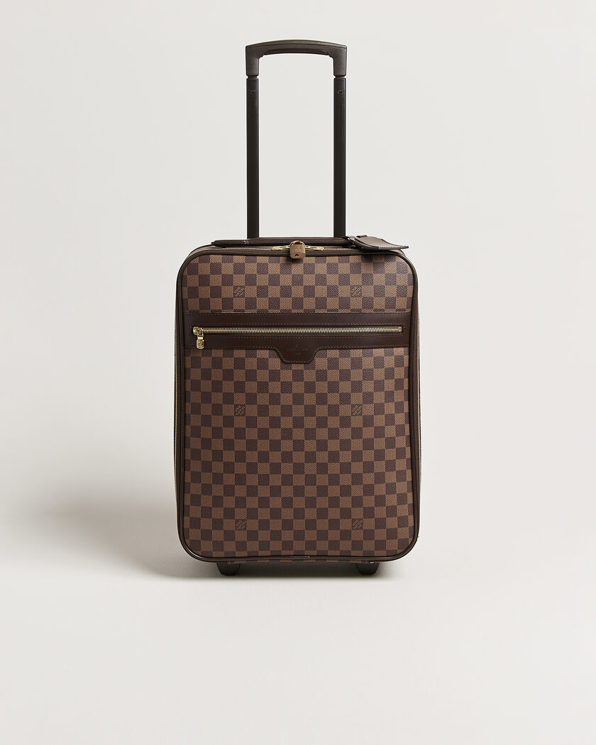 Louis Vuitton Pre-Owned Pegase 45 Trolley Case Damier Ebene – Brown