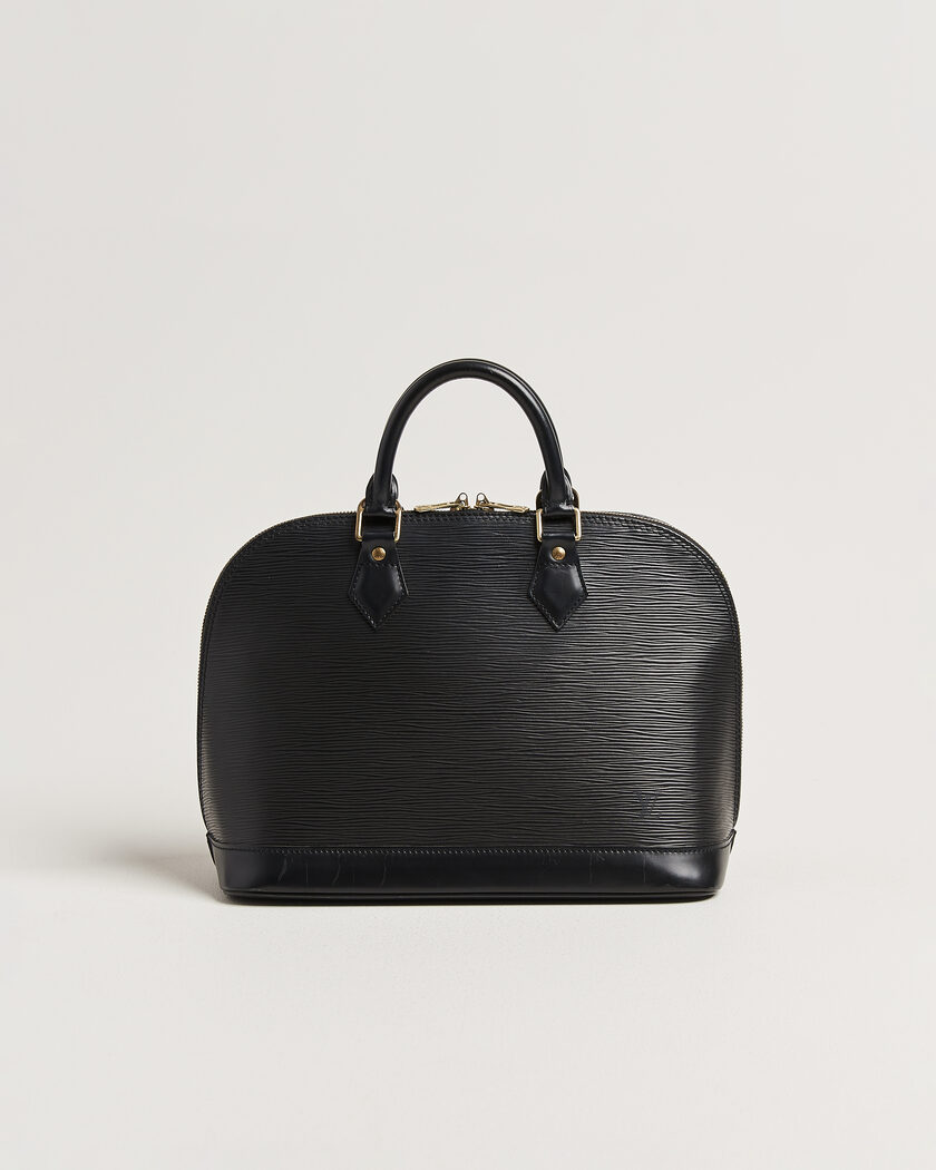 Louis Vuitton Pre-Owned Alma PM Bag Epi Leather Black – Black
