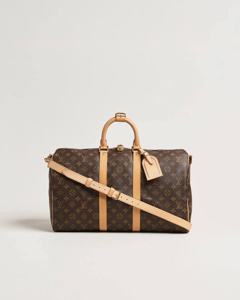 Louis Vuitton Pre-Owned Keepall 45 Bandouliére Monogram – Brown