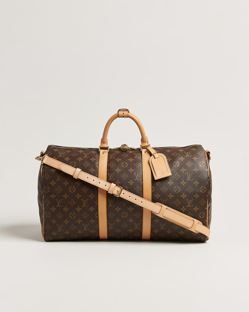 Louis Vuitton Pre-Owned Keepall 50 Bandouliére Monogram – Brown