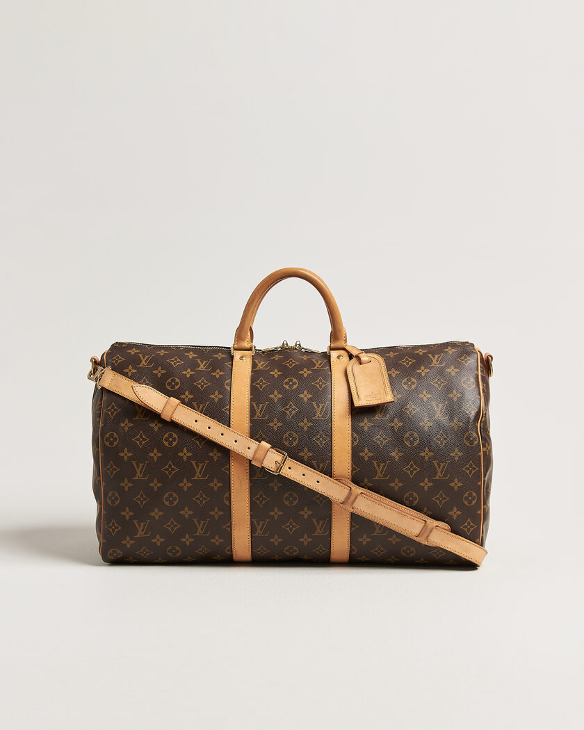 Louis Vuitton Pre-Owned Keepall 50 Bandouliére Monogram – Brown