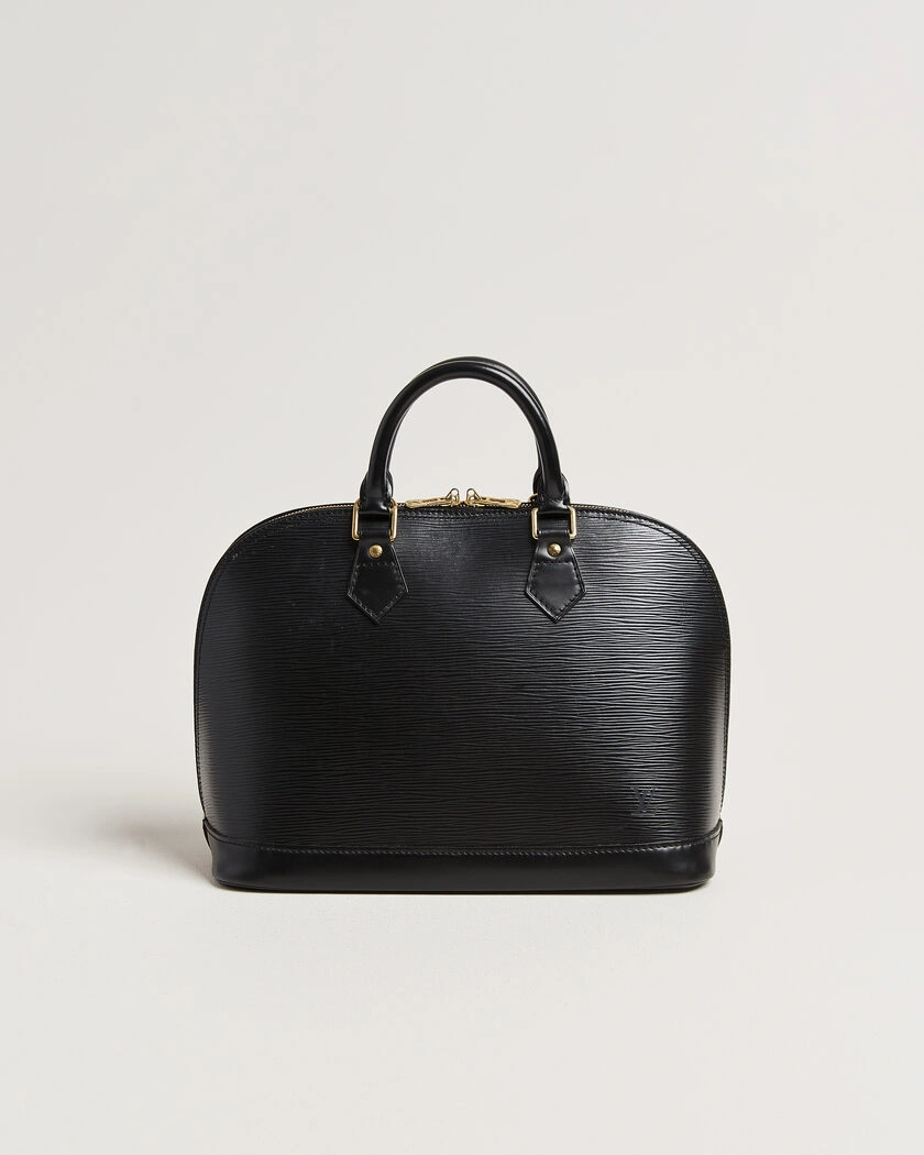 Louis Vuitton Pre-Owned Alma PM Bag Epi Leather Black – Black