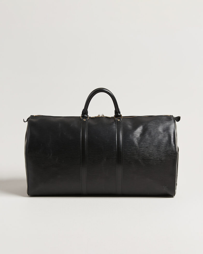 Louis Vuitton Pre-Owned Keepall 55 Epi Leather Black – Black