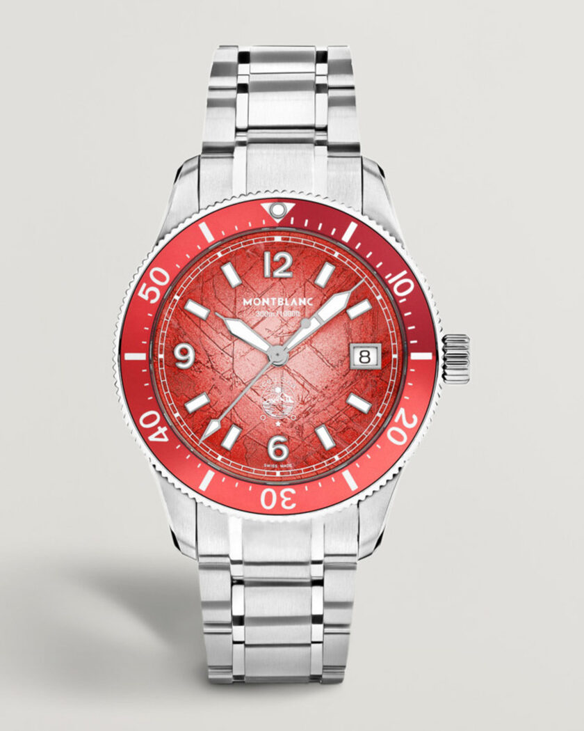 Montblanc Iced Sea Automatic Date 0 Oxygen Limited Red – Red