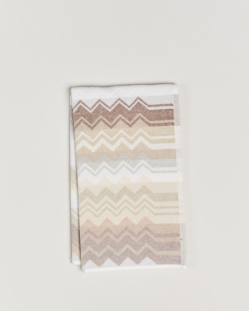Missoni Home Giacomo Hand Towel 70x40cm Beige – Multi-colour