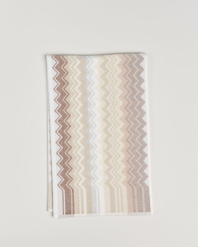Missoni Home Giacomo Bath Towel 70x115cm Beige – Multi-colour