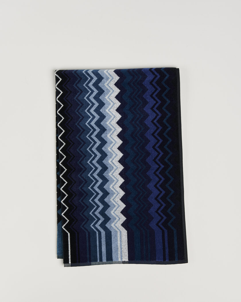 Missoni Home Giacomo Bath Towel 70x115cm Multi Blue – Blue