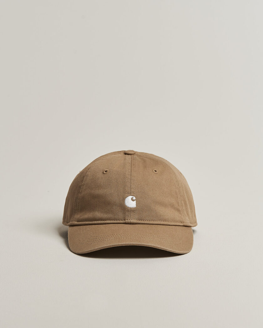Carhartt WIP Madison Logo Cap Leather – Brown