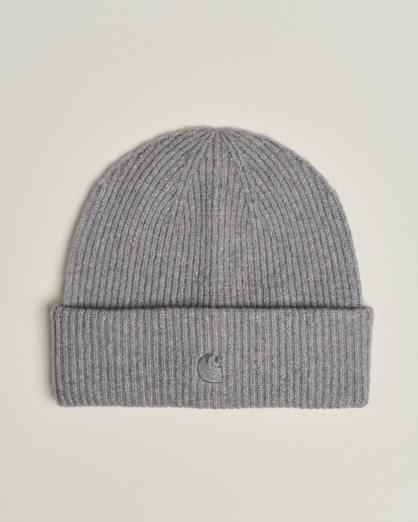Carhartt WIP Curtis Tonal Logo Beanie Shady Grey – Grey