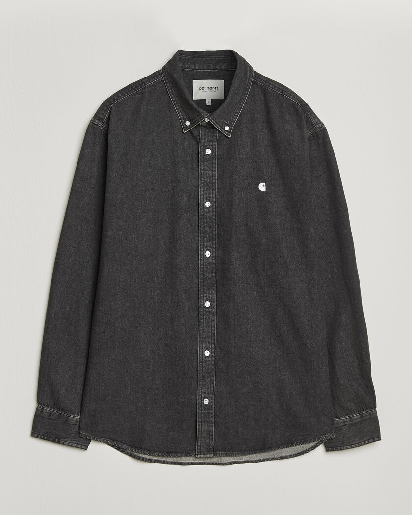 Carhartt WIP Lucas Denim Shirt Black – Black
