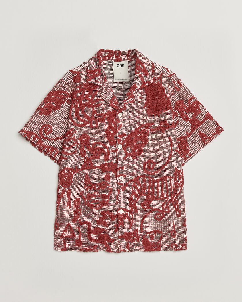 OAS Arcano Cuba Short Sleeve Shirt Red – Red