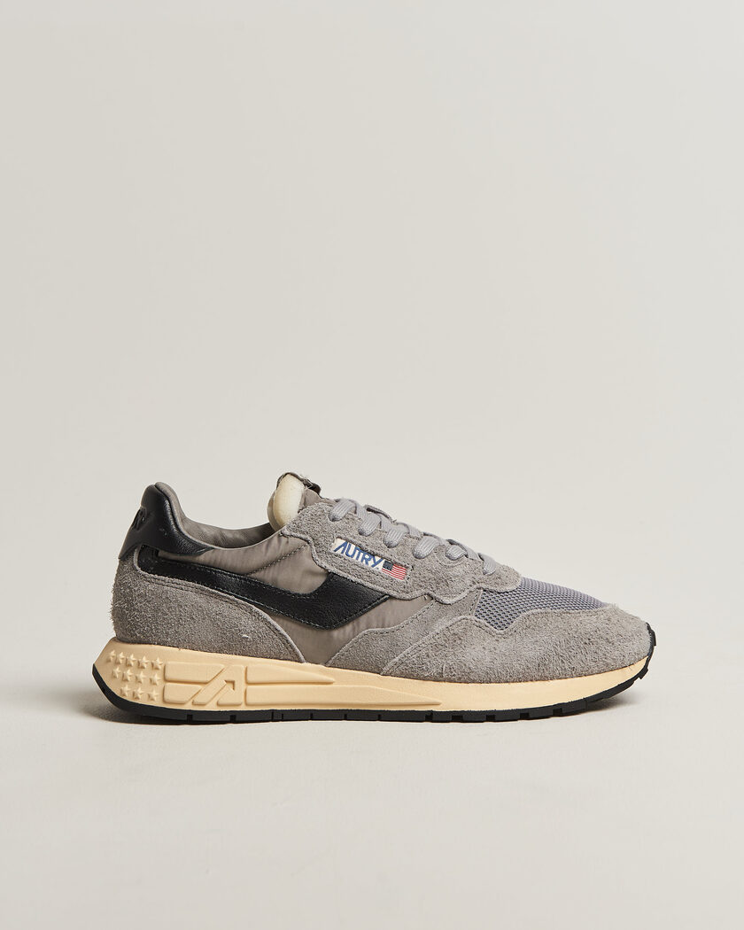 Autry Reelwind Running Sneaker Grey/Black – Grey