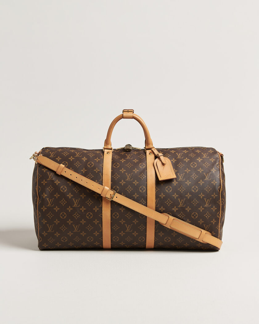 Louis Vuitton Pre-Owned Keepall 55 Bandouliére Monogram – Brown