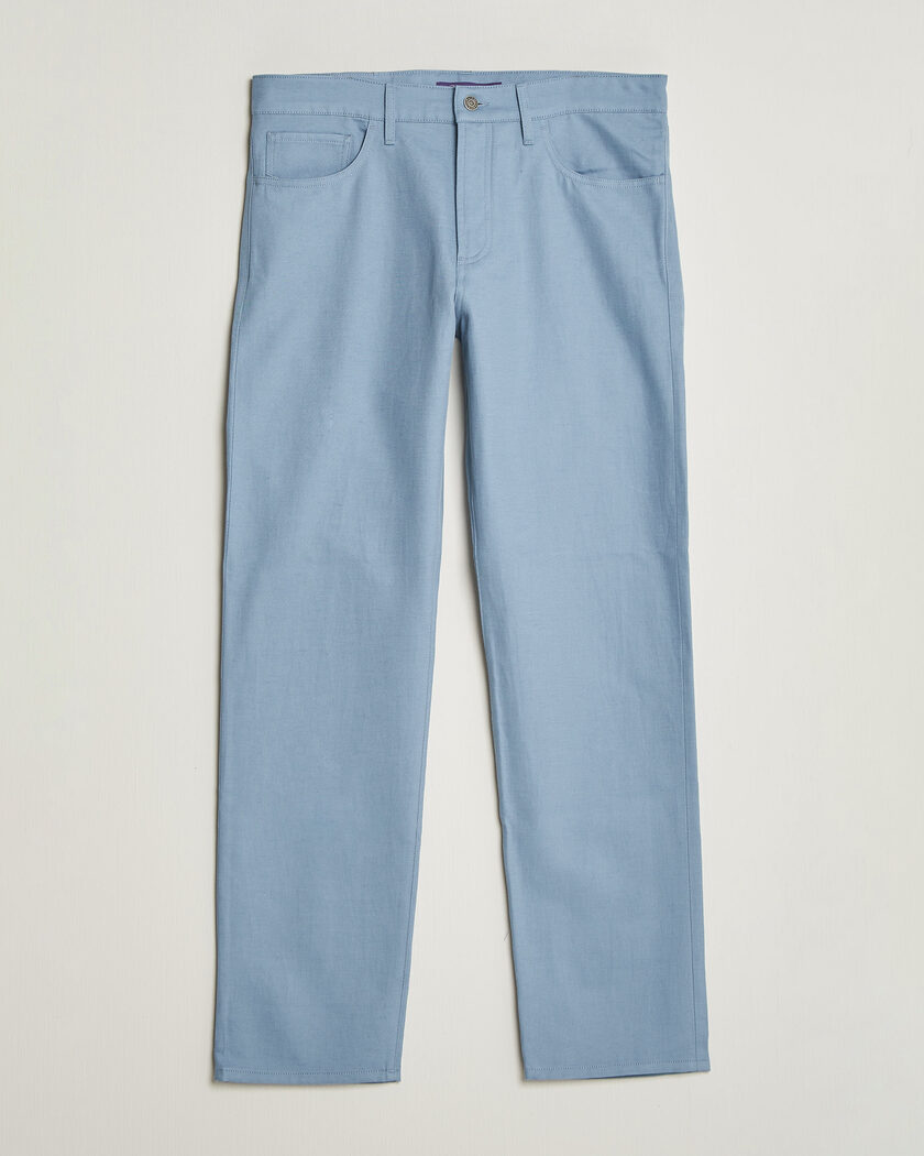 Ralph Lauren Purple Label 5-Pocket Italian Denim Pants Winward Blue – Blue