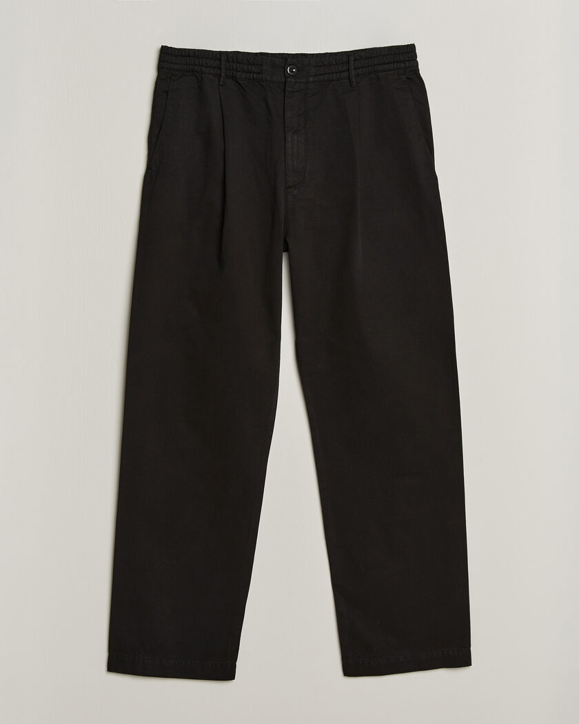 C.P. Company Cotton Gabardine Pants Black – Black