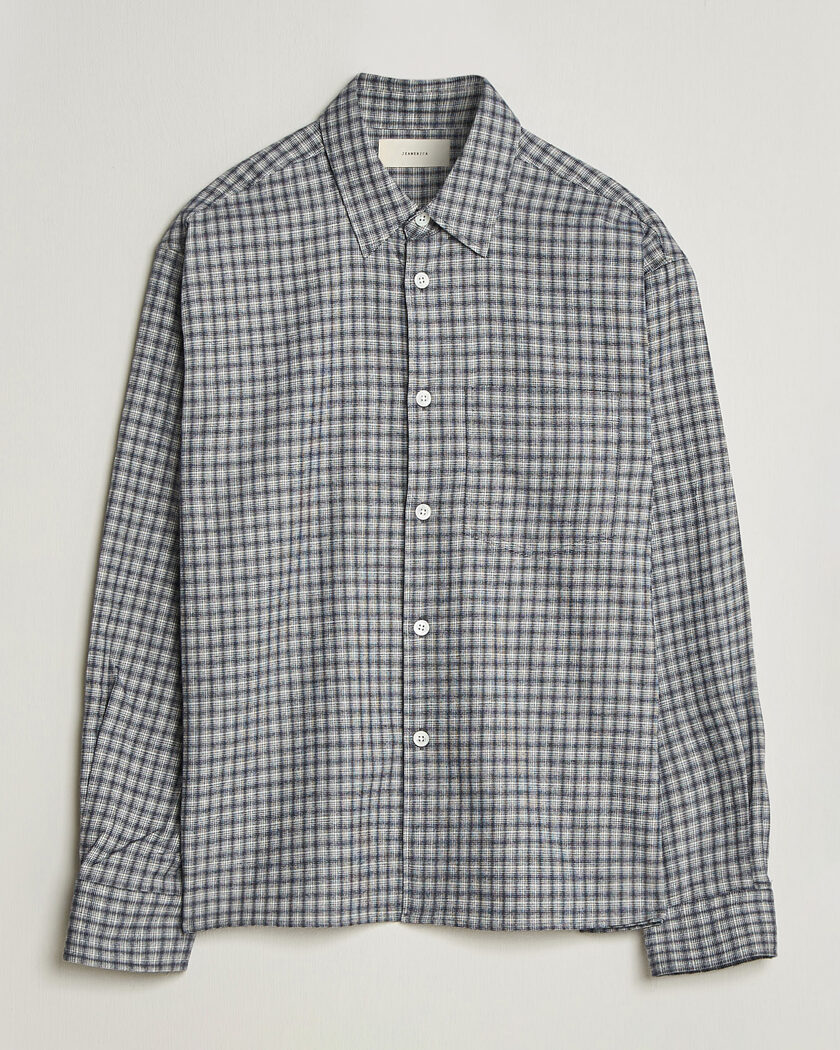 Jeanerica Juan Checked Flannel Shirt Blue – Blue