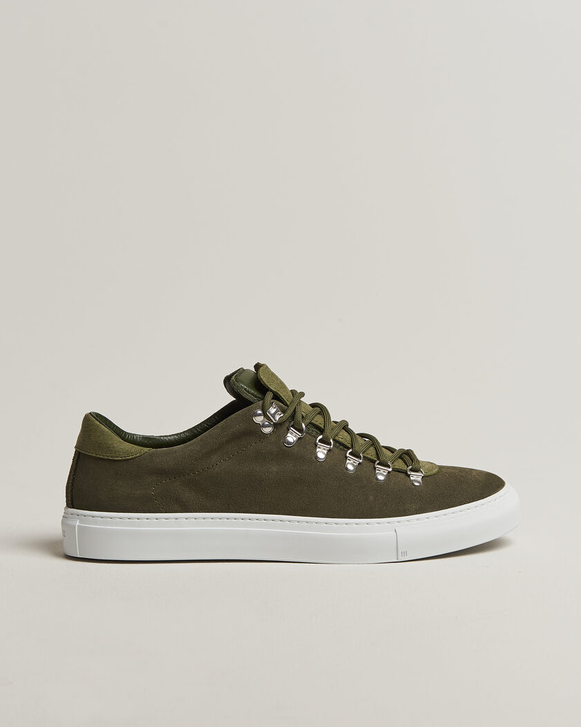 Diemme Marostica Low Sneaker Olive Suede – Green
