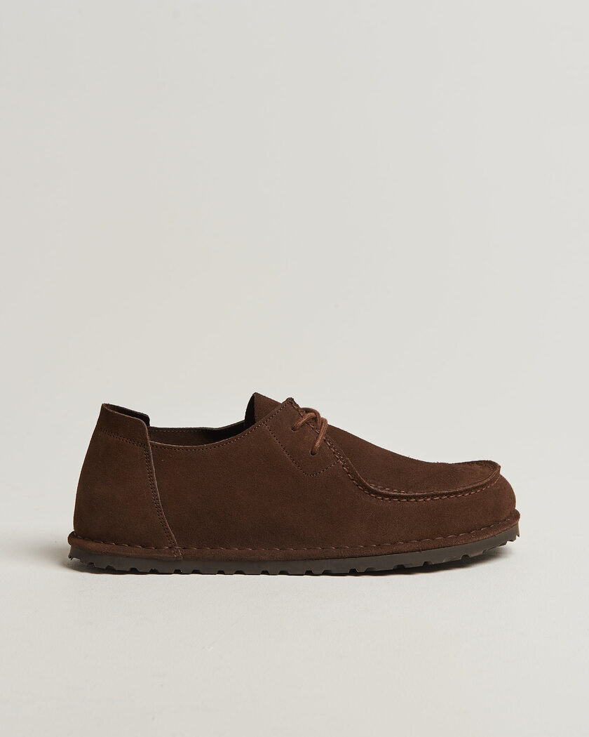 BIRKENSTOCK Utti Lace Loafer Carafe Suede – Brown