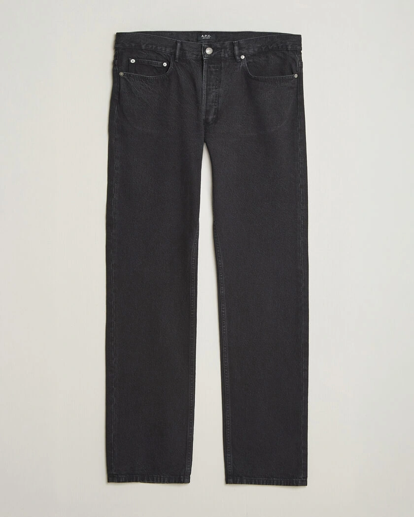 A.P.C. Rescue Jeans Washed Black – Black