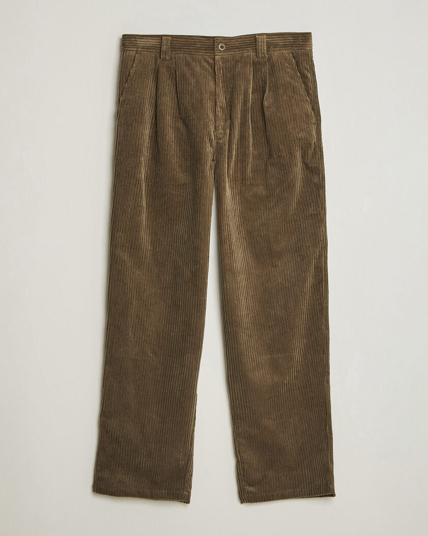 A.P.C. Ricky Corduroy Trousers Taupe – Brown