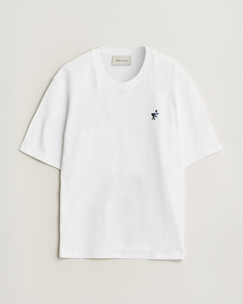 AMI Tulip Logo T-Shirt White – White