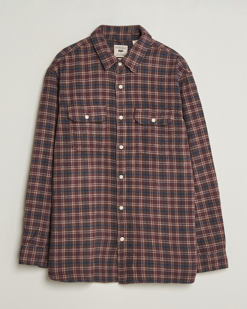Levi's Jackson Worker Shirt Vineyard Wine – Red