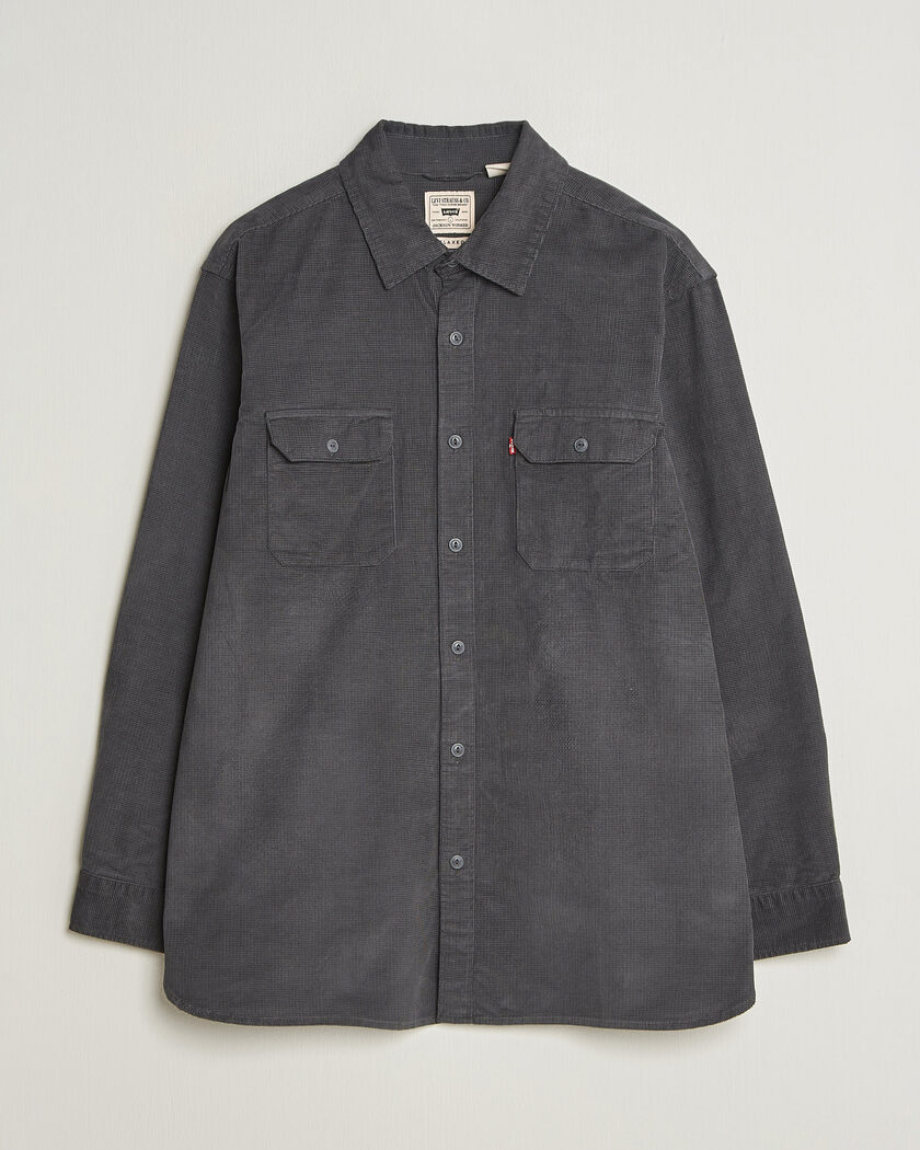 Levi's Jackson Corduroy Worker Shirt Greystroke – Grey