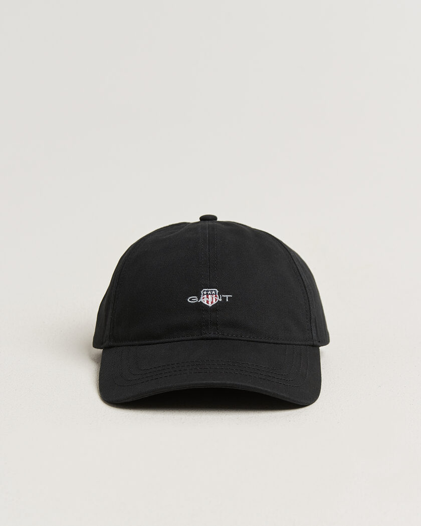 Gant Cotton Twill Cap Black – Black