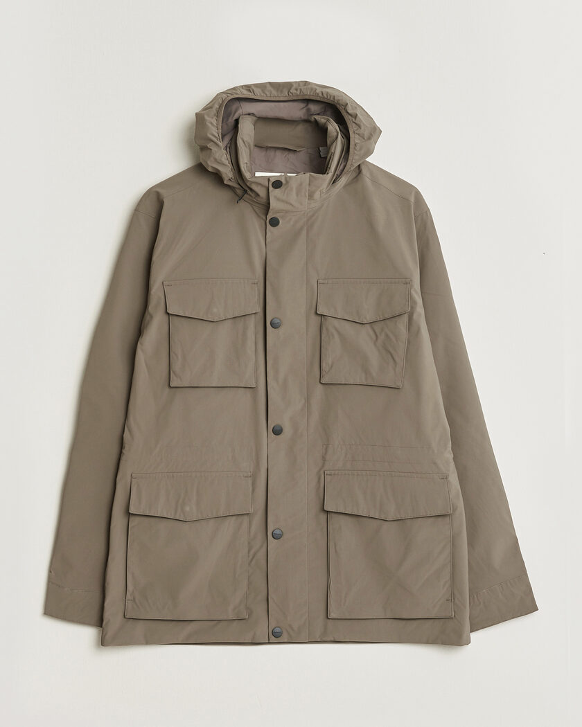 Polo Ralph Lauren Linen Herringbone Field Jacket Ranger Green at
