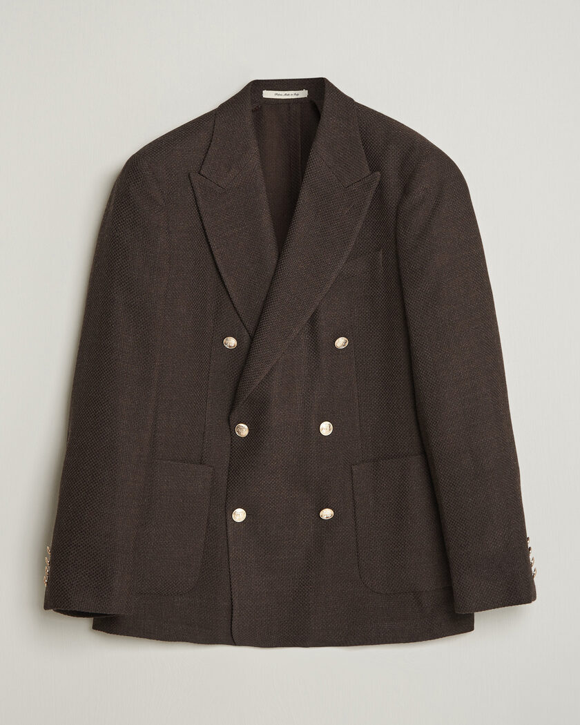 BEAMS PLUS Flannel Blazer Navy at CareOfCarl.com