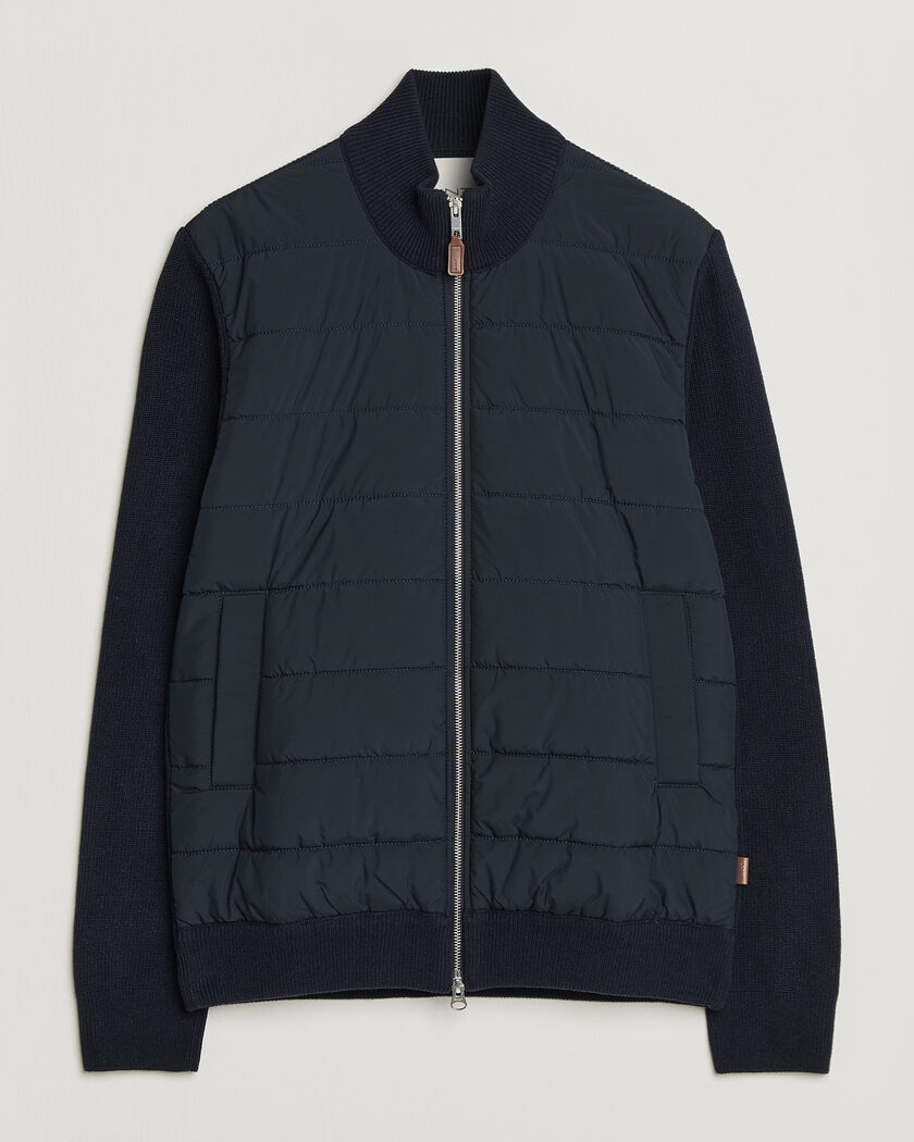Gant Hybrid Full Zip Evening Blue – Blue