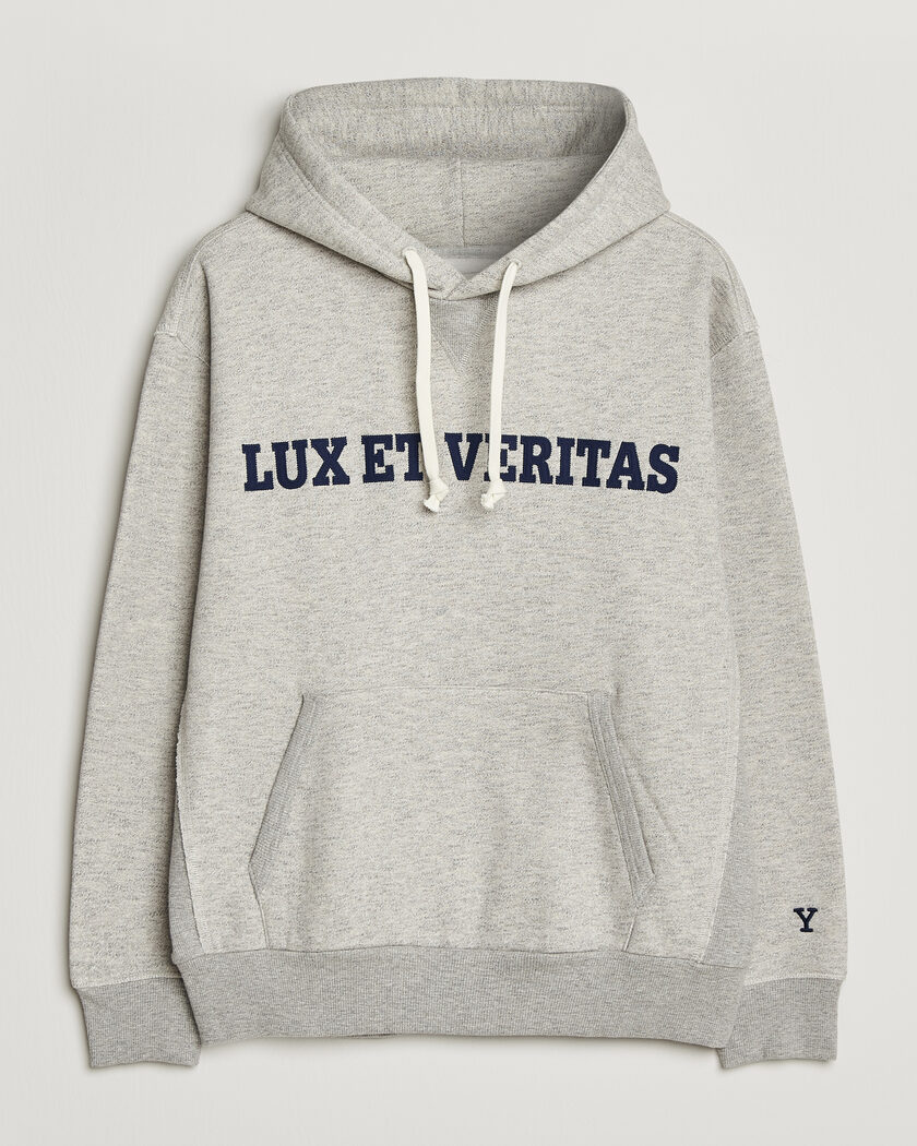 Gant YALE Hoodie Grey Melange – Grey