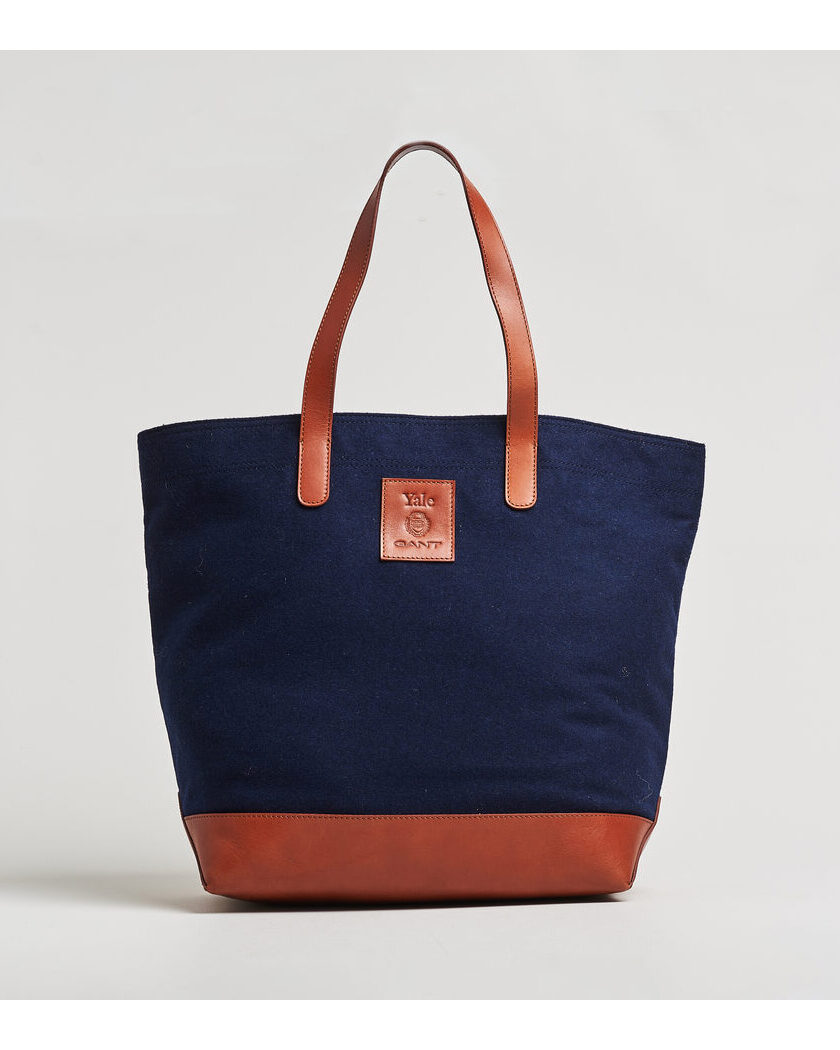 Gant YALE Melton Tote Bag Marine – Blue