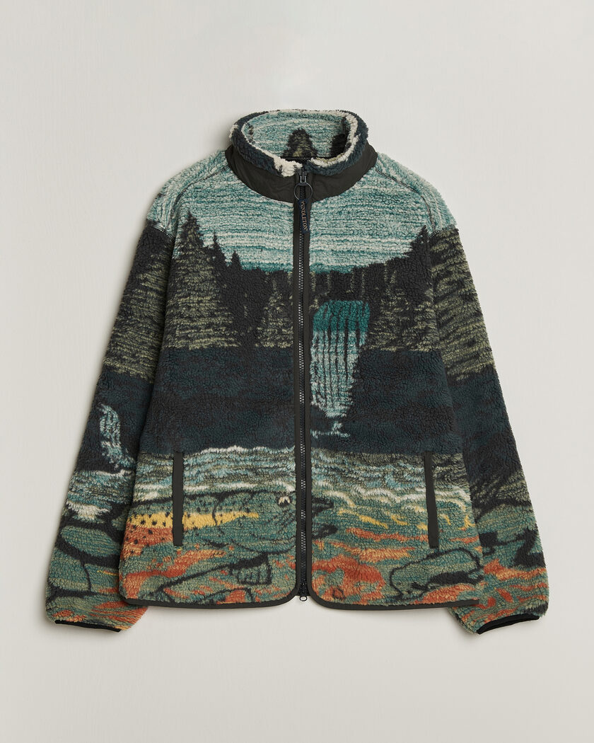 Pendleton Jacquard Sherpa Fleece Salmon Falls – Green