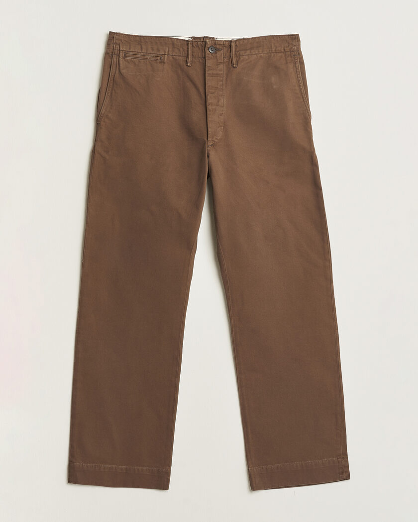 Incotex Regular Fit Uniform Cotton Slacks Khaki at CareOfCarl.com