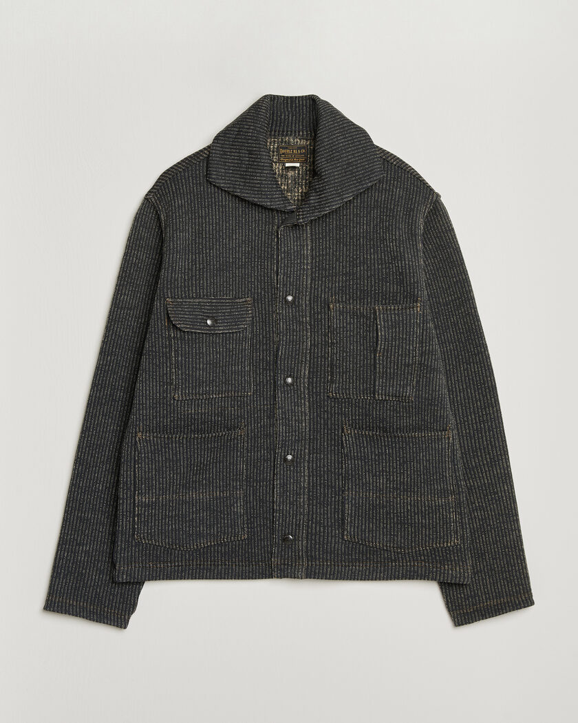 RRL Charles Cardigan Jacket Charcoal – Grey