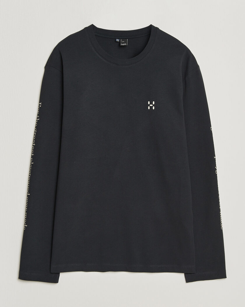Haglöfs Long Sleeve T-Shirt True Black – Black