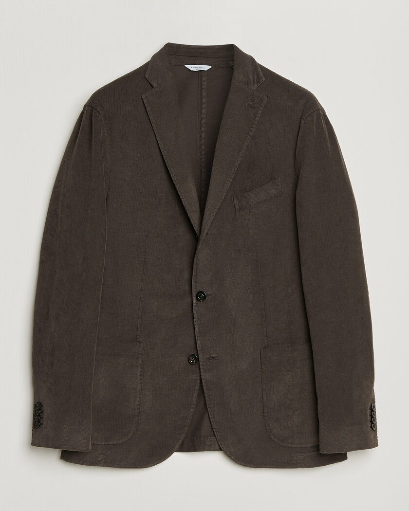 Boglioli K Jacket Corduroy Blazer Dark Brown – Brown