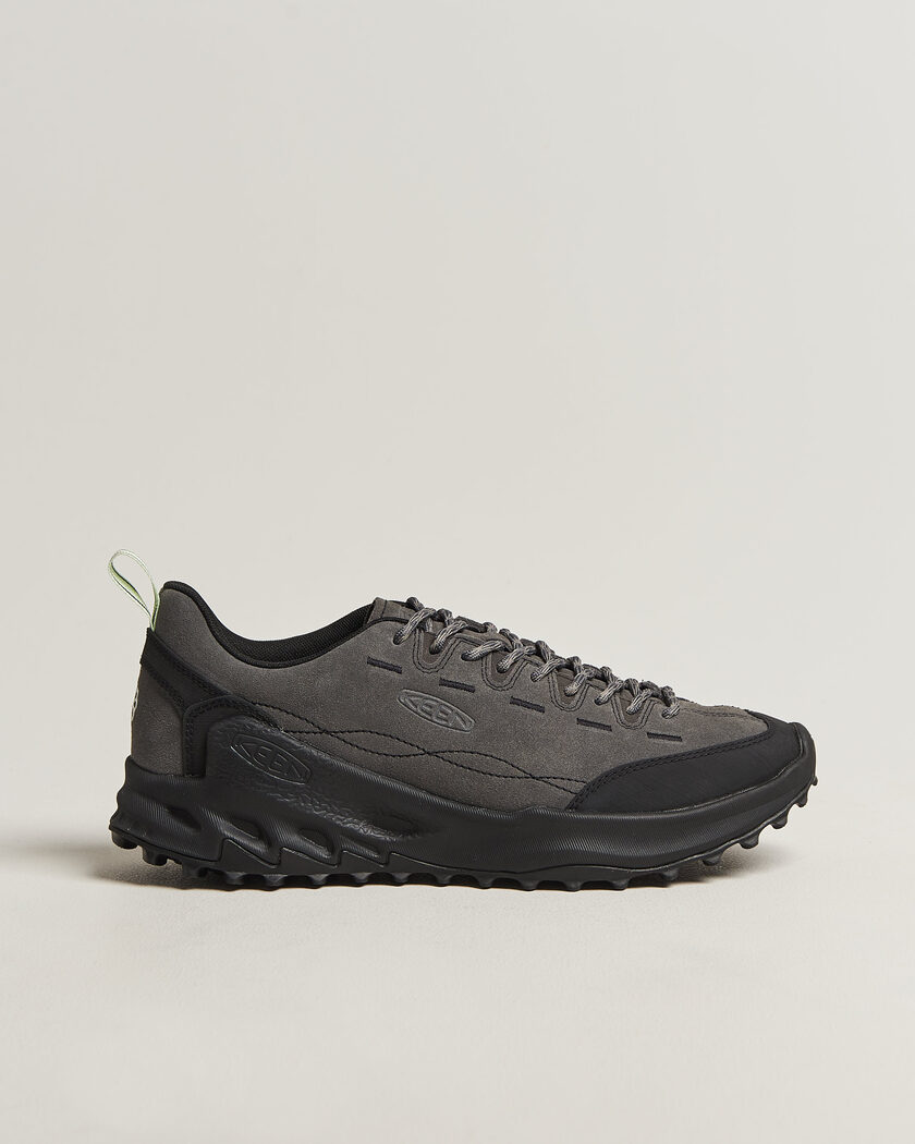 KEEN Jasper Zionic Leather Sneaker Steel Grey – Grey