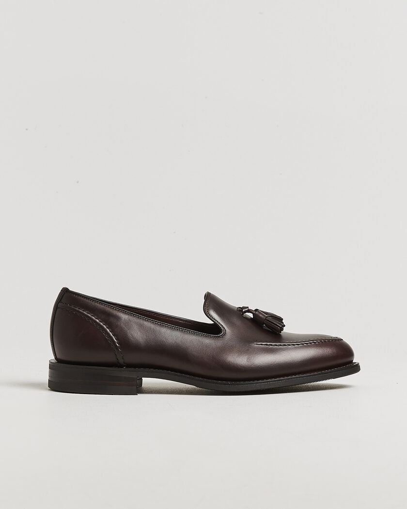 Loake 1880 Brunel Leather Tassel Loafer Dark Brown – Brown