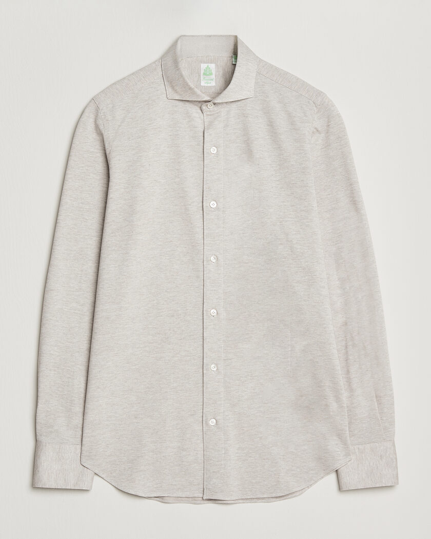 Finamore Napoli Gaeta Linen Shirt White at CareOfCarl.com