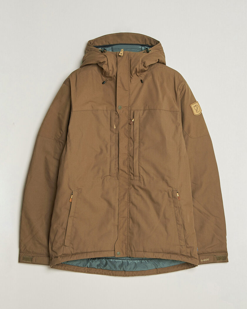 Fjällräven Skogsö Padded Jacket Dark Oak – Brown